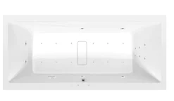Poreamme Interia Marlene Attraction Hydro-Air, 2000x900x480mm, 422l, valkoinen