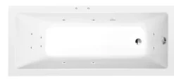 Poreamme Interia Noemi Active Hydro, 1700x700x390mm, 197l, valkoinen