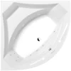 Poreamme Interia Rosana Highline Hydro, 1400x1400x490mm, 290l, valkoinen