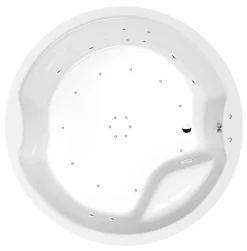 Poreamme Interia Royal Active Hydro-Air, 1720x1720x490mm, 580l, valkoinen