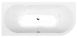 Poreamme Interia Viva Active Hydro, 1750x800x470mm, vasen, 235l, valkoinen