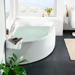 Poreamme Westerbergs Ocean 170L Duo Executive 2.0 akryyli valkoinen vasen