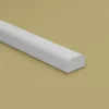 Porraskaiteen alajohde Lundbergs New York 2300mm MDF valkoinen