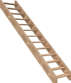 Portaat Dolle Paris, 2805 mm, suora, ilman kaidetta, avonainen malli, lakattu tammi