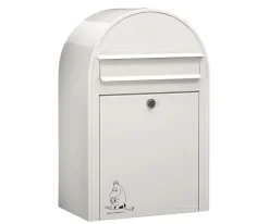 Postilaatikko Bobi Classic Muumi lukee 50x32x21 cm valkoinen