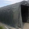 Pressutalli Prohall XXL 4,5x9m oviaukko 4.3x2.88m 500g/m2 harmaa