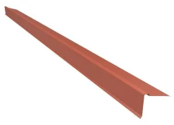 Pulpettikaton yläräystäslista Ruukki Classic pystysaumakatteille, Pural BT matta, 3m, eri värejä