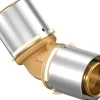 Puristuskulmaliitin Uponor S-Press 45° DR 50-50 mm