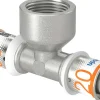 Puristus-T-Haara Uponor S-Press Plus 20-RP3/4"SK-20