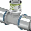 Puristus-T-haara Uponor S-Press Plus PPSU 40-32-40 mm