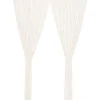 Puuvillainen macrame verho 140x240 cm