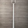 Pylväsvalaisin Noor Kello Ø240x1760 mm valkoinen/kulta