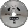 Pyörösahanterä Tivoly 216 × 30 × 2,5/1,7mm alumiinille ja värimetalleille