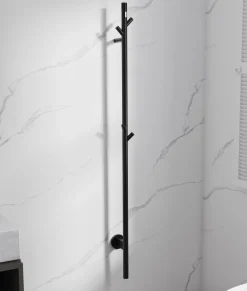 Pyyhekuivain Bathlife Fas 1200 mm ajastimella mattamusta