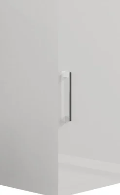 Pyykkikaappi Lektar Indoor Kaisla, pvc, 80cm, valkoinen