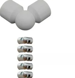Reunakaiteen kulmaosa Dolle Design Spiral, eri värejä