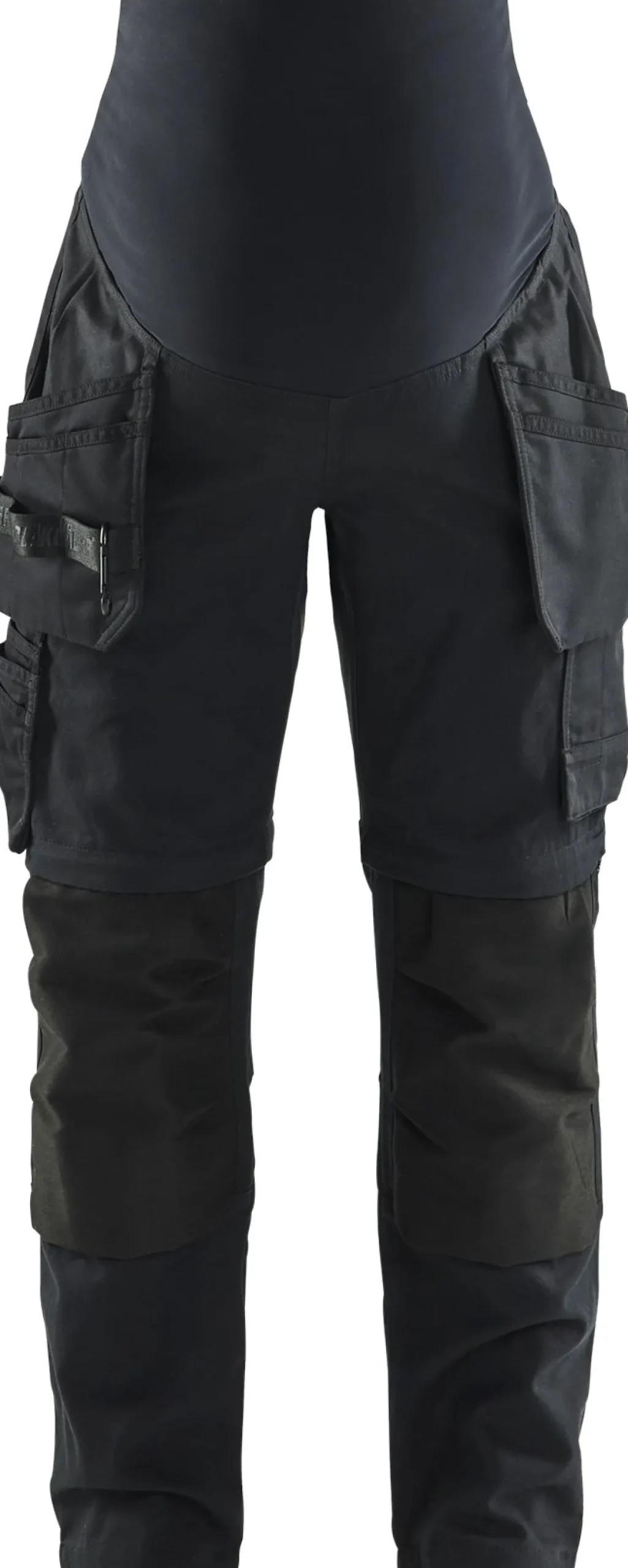 Riipputaskulliset äitiyshousut Blåkläder 7103 Zip-off