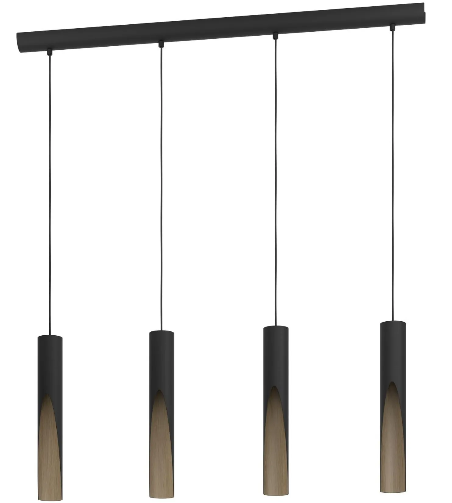 Riippuvalaisin Eglo Barbotto, 92.5cm, 4xGU10, 4.5W, IP20, eri värejä