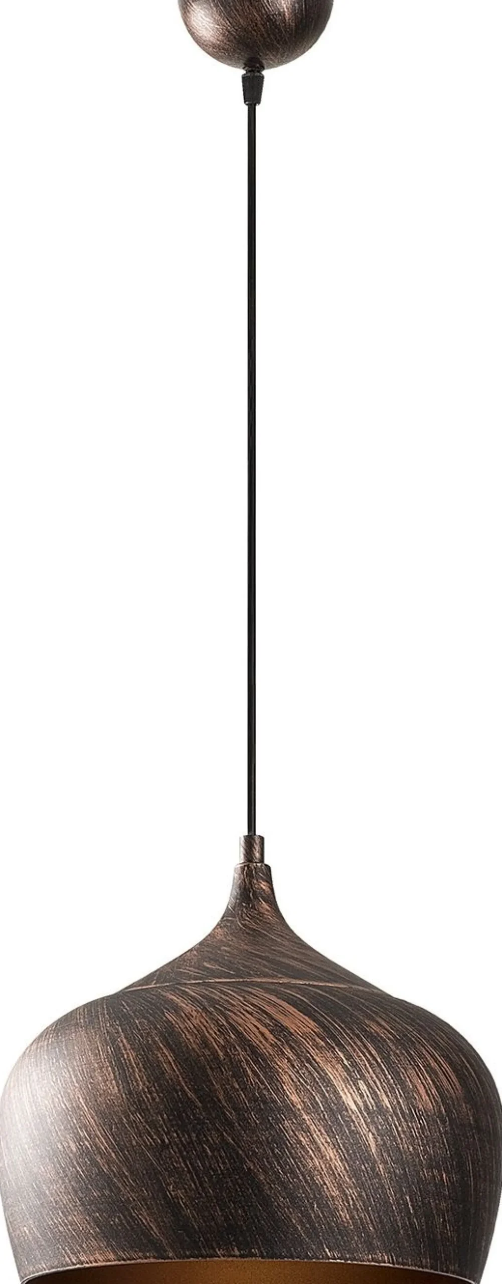 Riippuvalaisin Linento Lighting Saglam 3761, Ø28cm, kupari/kulta