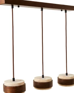 Riippuvalaisin Linento Lighting Lover C 3-osainen beige/saksanpähkinä