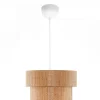 Riippuvalaisin Linento Lighting 242123, Ø35.5cm, beige/valkoinen