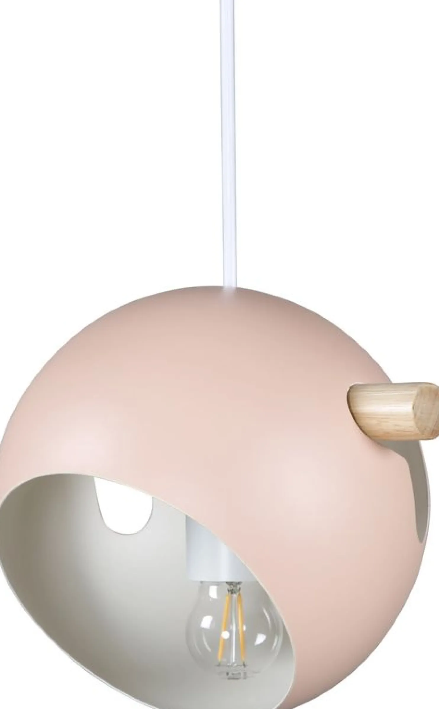 Riippuvalaisin Venture Home Tubbie, ø23cm, vaaleanpunainen
