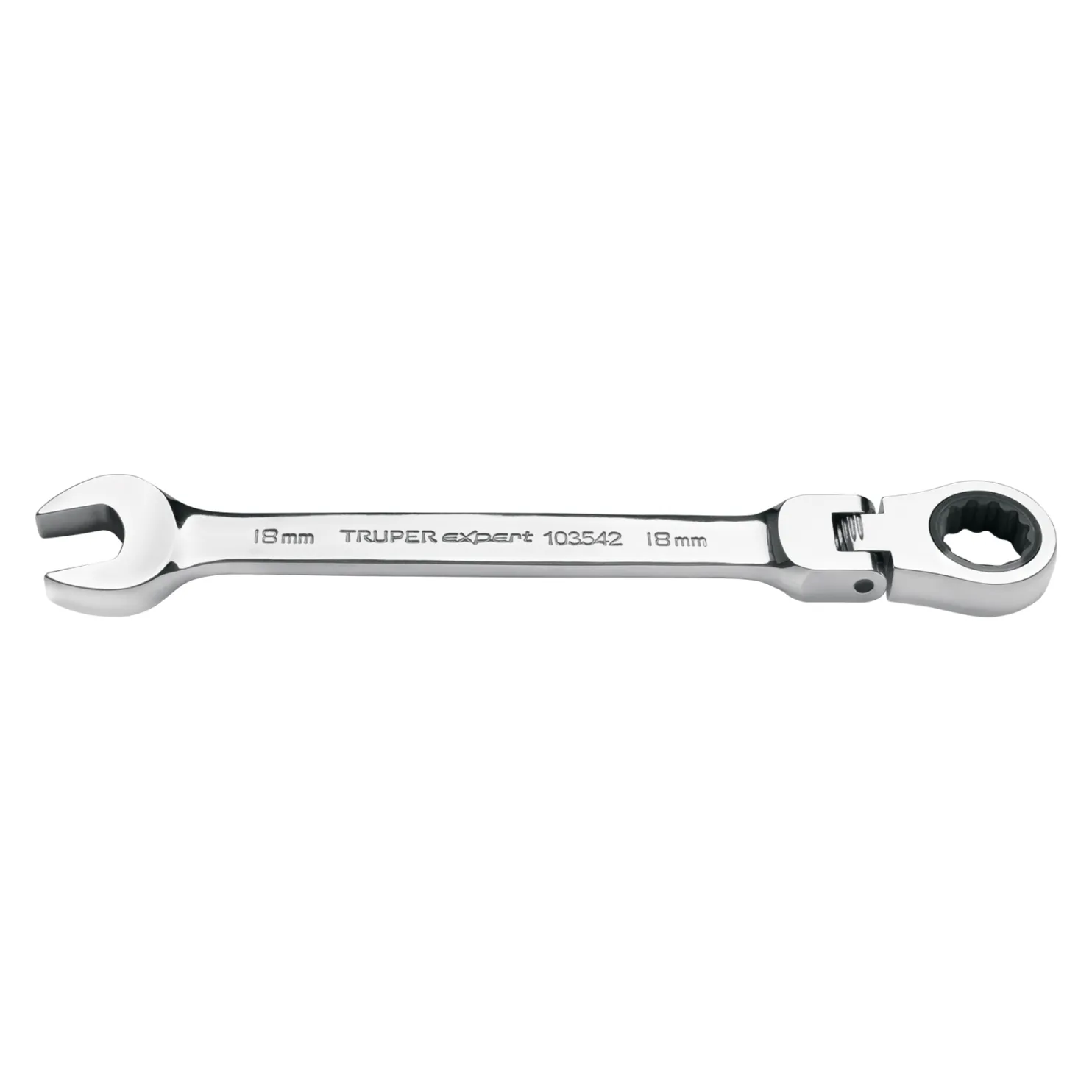 Räikkälenkkiavain Truper Expert, joustavalla lenkkipäällä, 18mm
