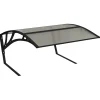 Robottiruohonleikkurin katos musta 80x101x46 cm (08205)