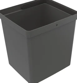 Roska-astia Beslag Design Compact, 19l, tummanharmaa