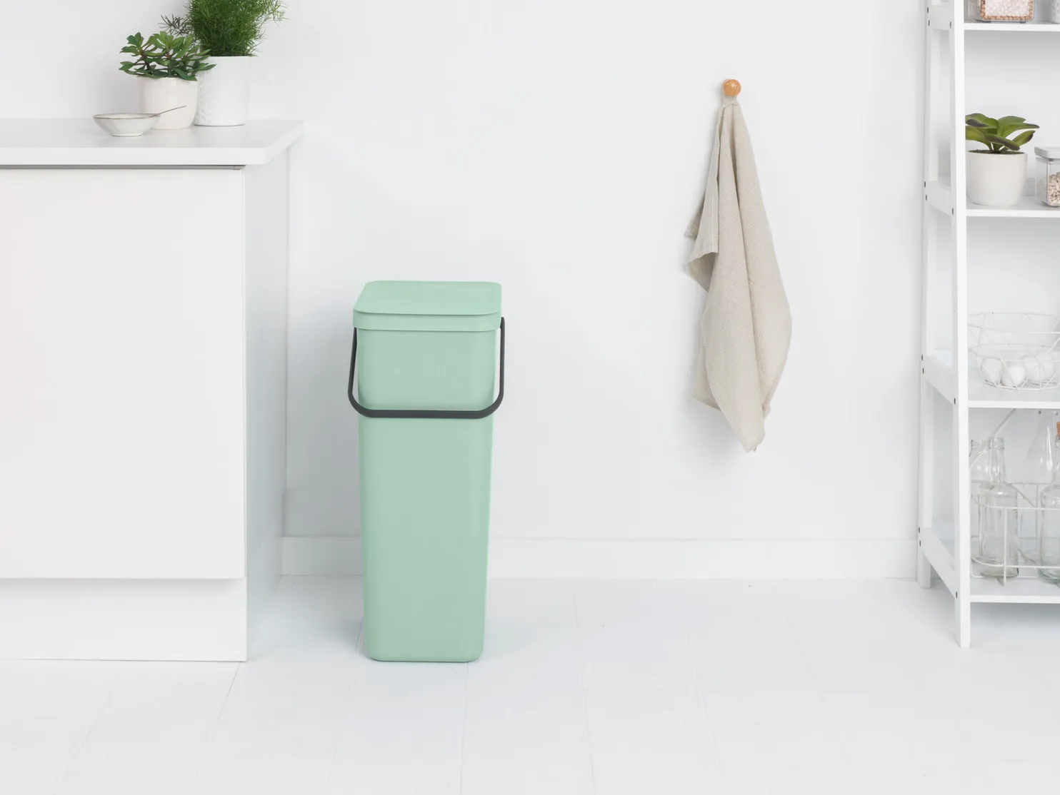 Roska-astia Brabantia Sort & Go 40L Jade Green
