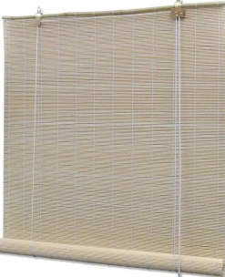 Rullaverho bambu 80x220 cm luonnollinen