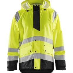 Sadetakki Blåkläder 4323 Highvis huomiokeltainen/musta