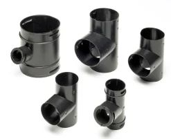 Salaojaputken t-liitos Meltex ø125/160 mm