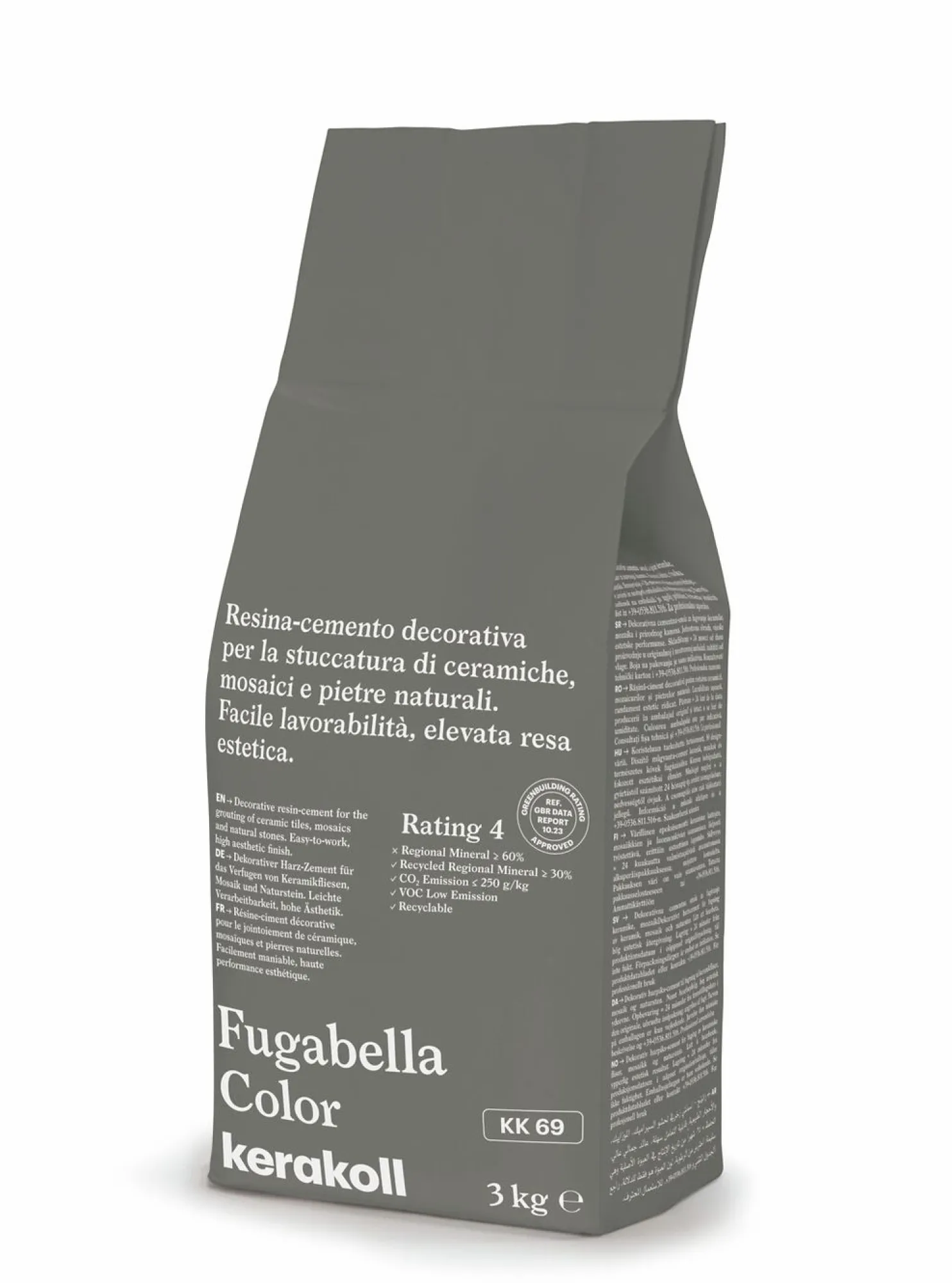 Saumauslaasti Kerakoll Fugabella Color, eri vaihtoehtoja