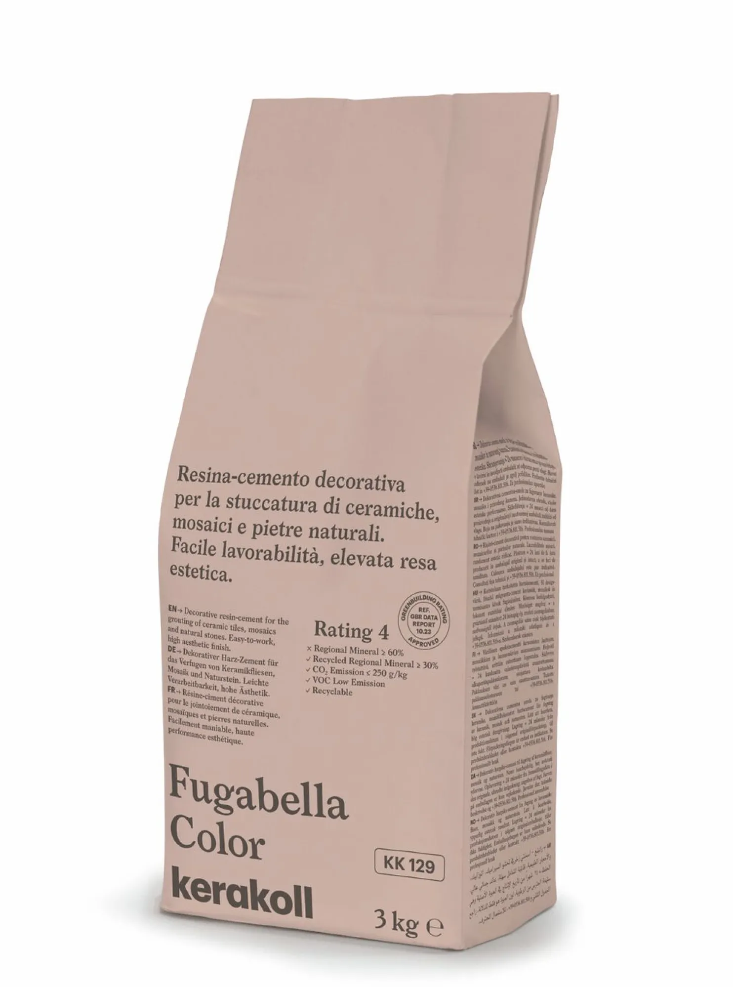 Saumauslaasti Kerakoll Fugabella Color, eri vaihtoehtoja