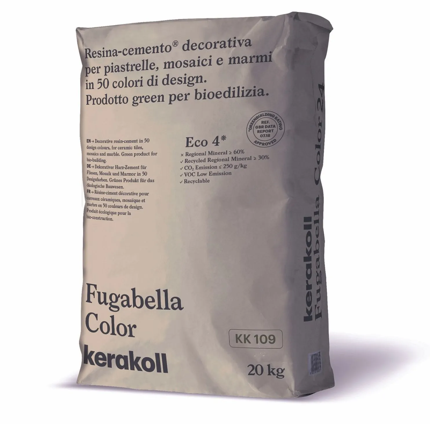 Saumauslaasti Kerakoll Fugabella Color, eri vaihtoehtoja