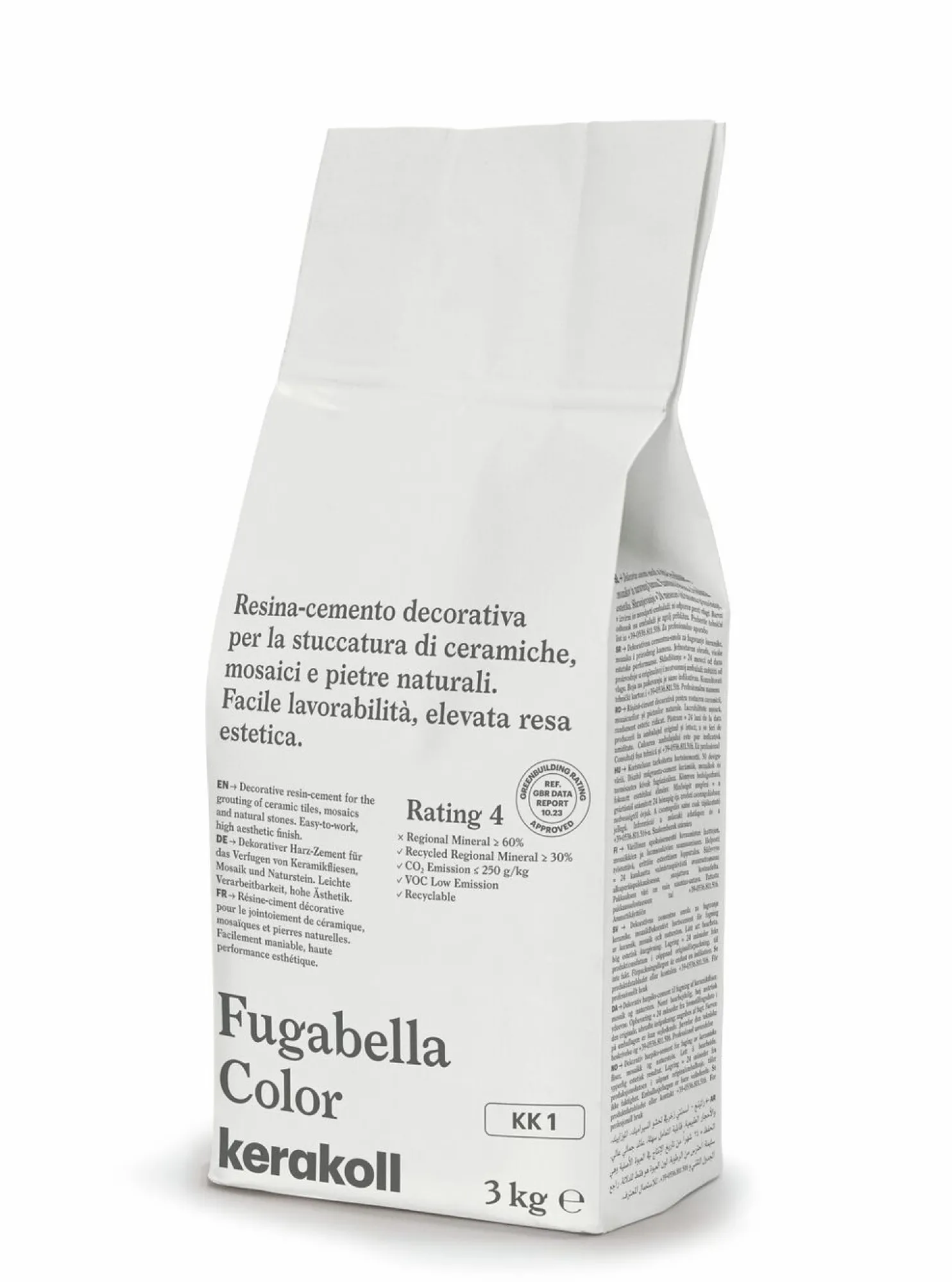 Saumauslaasti Kerakoll Fugabella Color, eri vaihtoehtoja