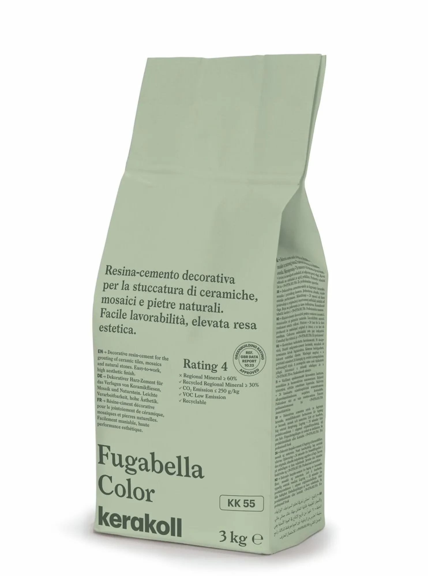 Saumauslaasti Kerakoll Fugabella Color, eri vaihtoehtoja
