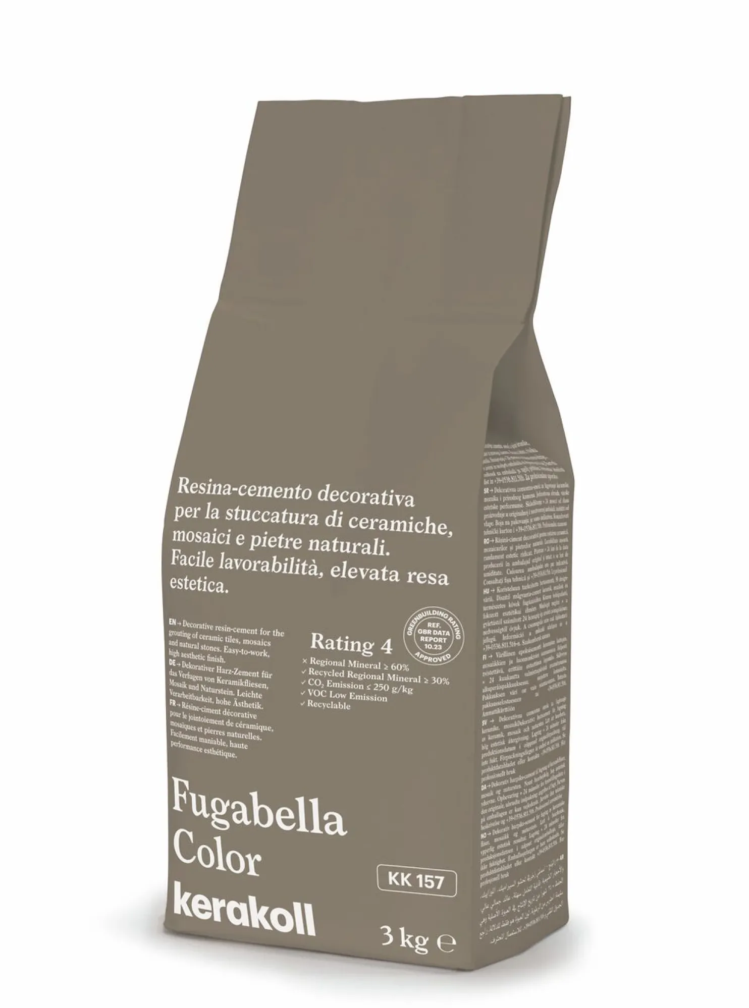 Saumauslaasti Kerakoll Fugabella Color, eri vaihtoehtoja