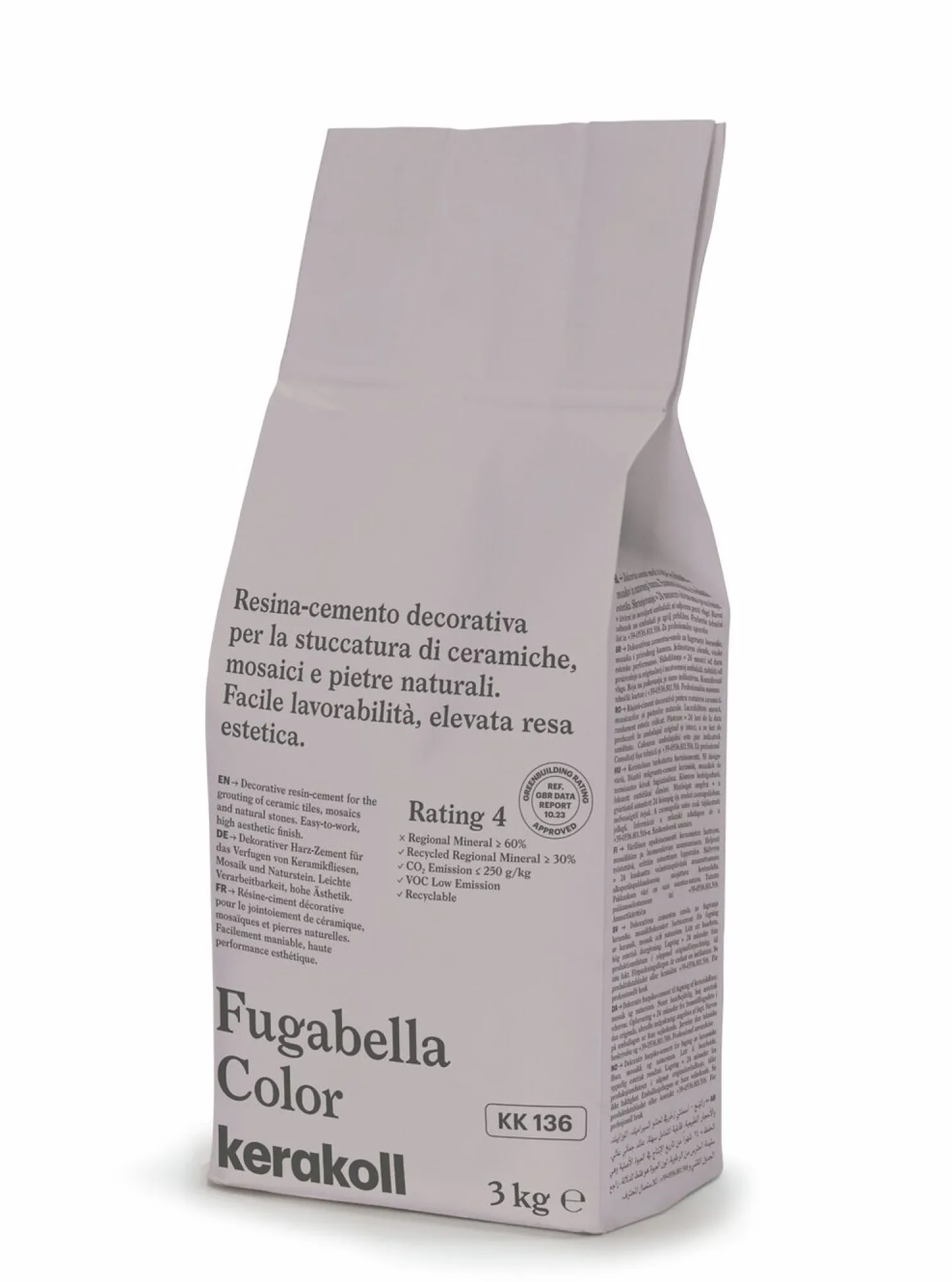Saumauslaasti Kerakoll Fugabella Color, eri vaihtoehtoja
