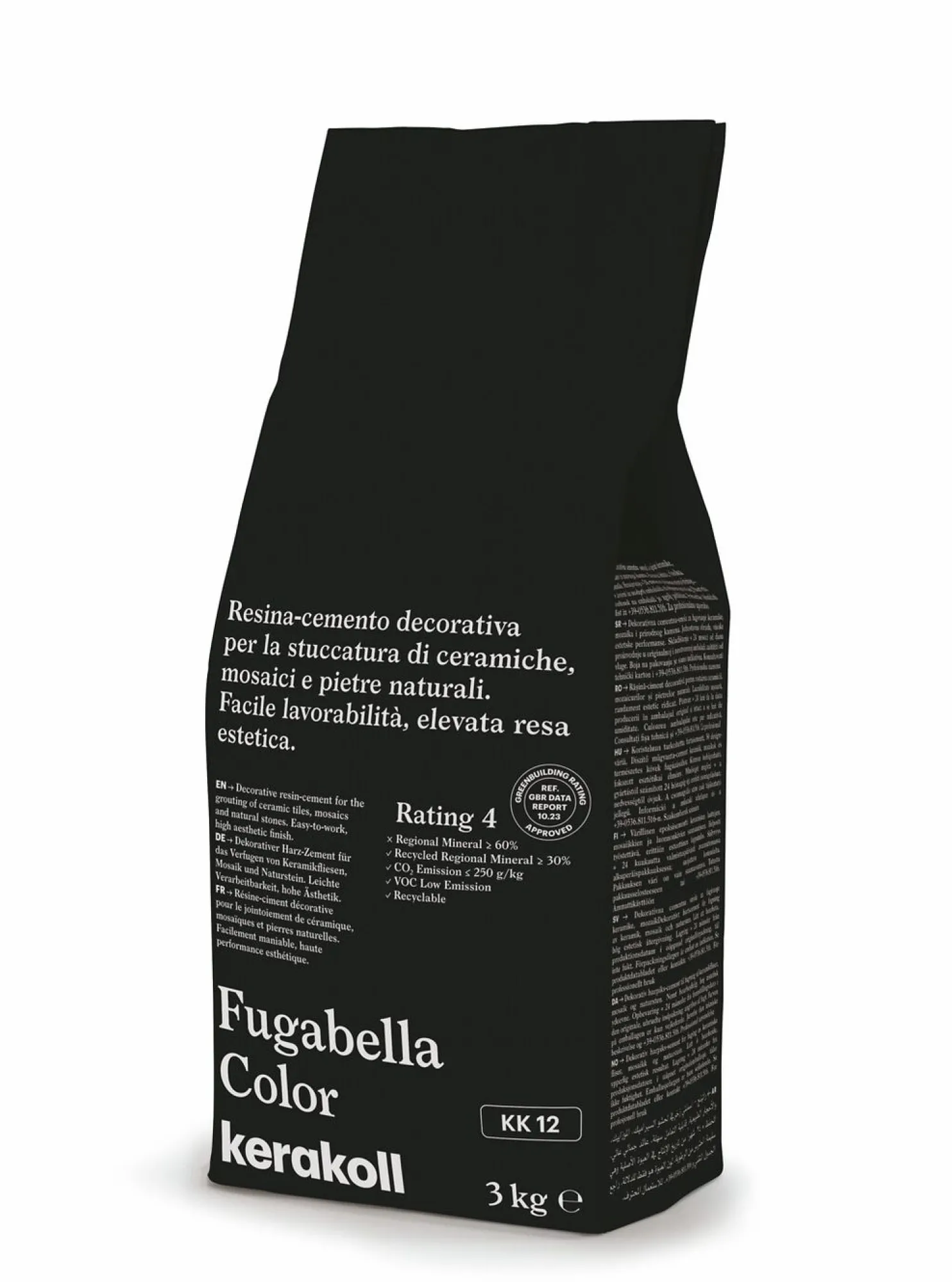 Saumauslaasti Kerakoll Fugabella Color, eri vaihtoehtoja