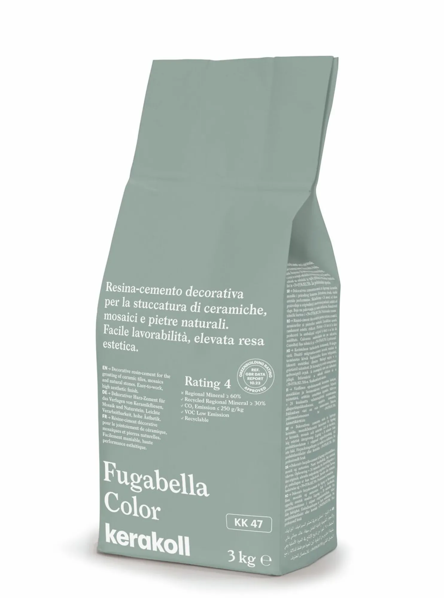 Saumauslaasti Kerakoll Fugabella Color, eri vaihtoehtoja