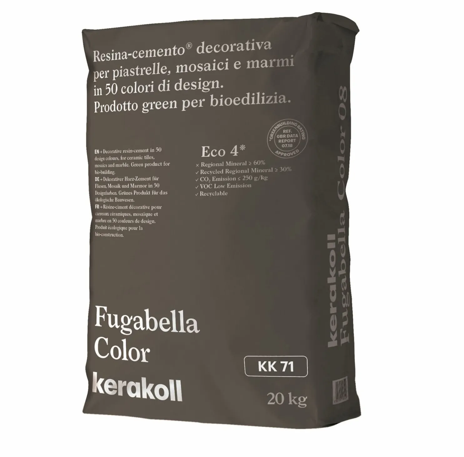 Saumauslaasti Kerakoll Fugabella Color, eri vaihtoehtoja