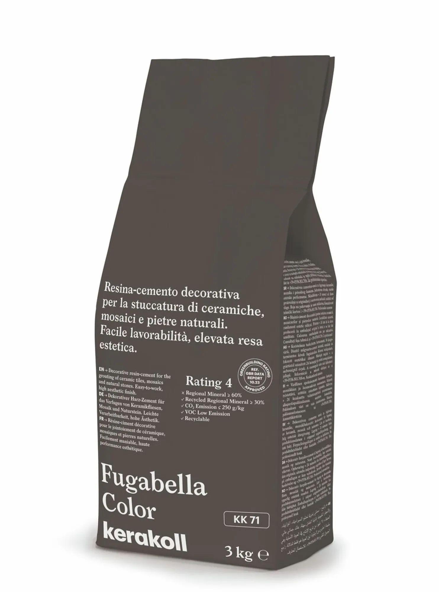 Saumauslaasti Kerakoll Fugabella Color, eri vaihtoehtoja