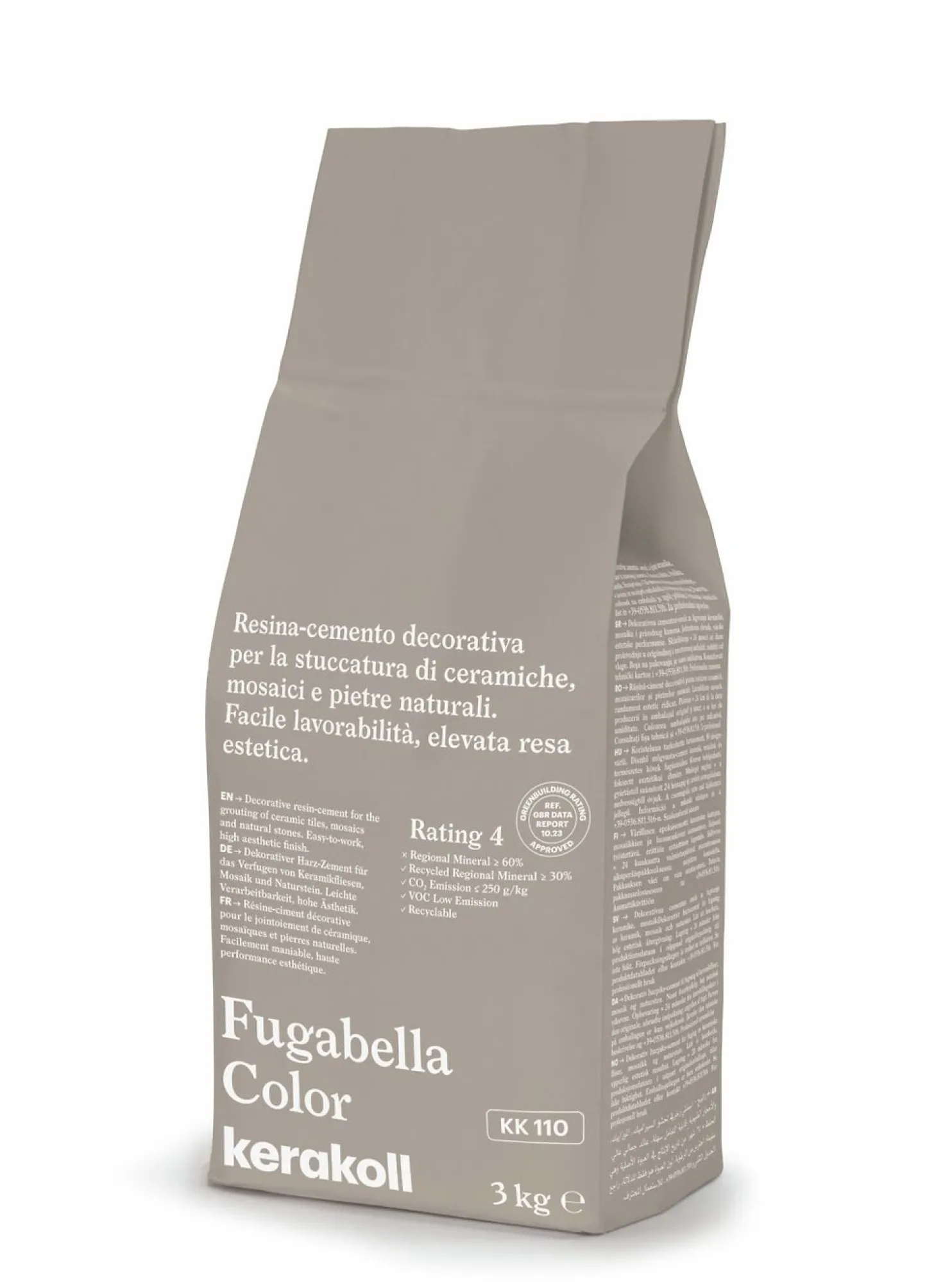Saumauslaasti Kerakoll Fugabella Color, eri vaihtoehtoja