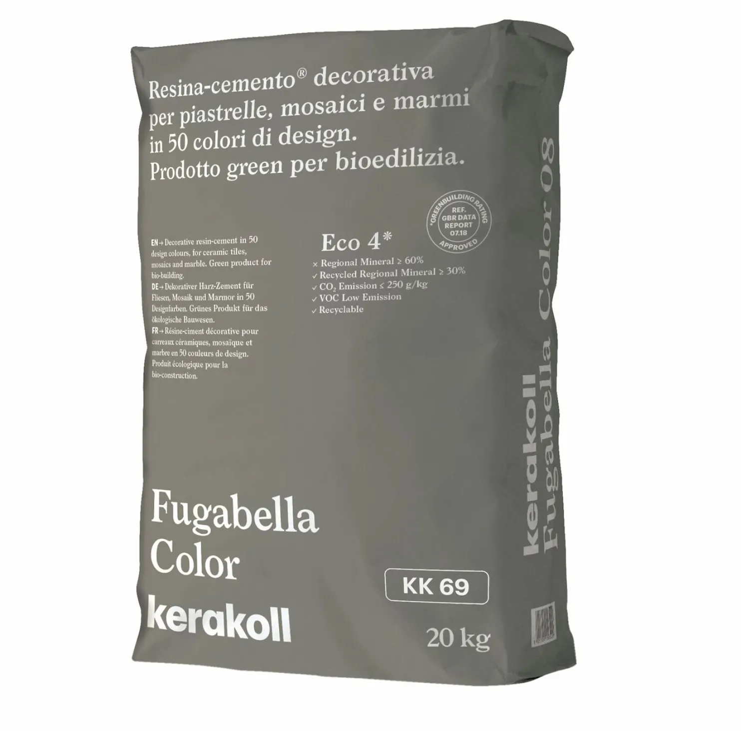 Saumauslaasti Kerakoll Fugabella Color, eri vaihtoehtoja