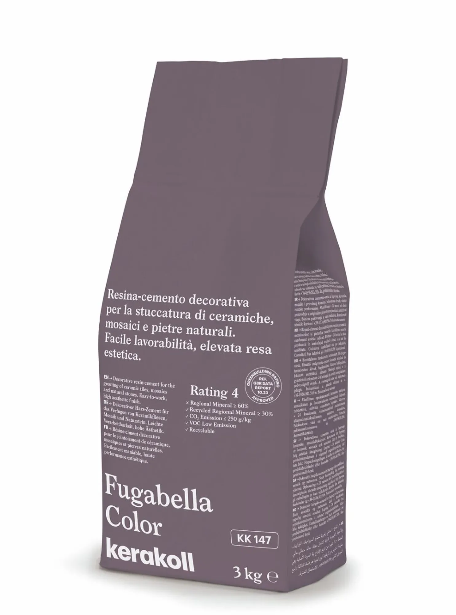 Saumauslaasti Kerakoll Fugabella Color, eri vaihtoehtoja