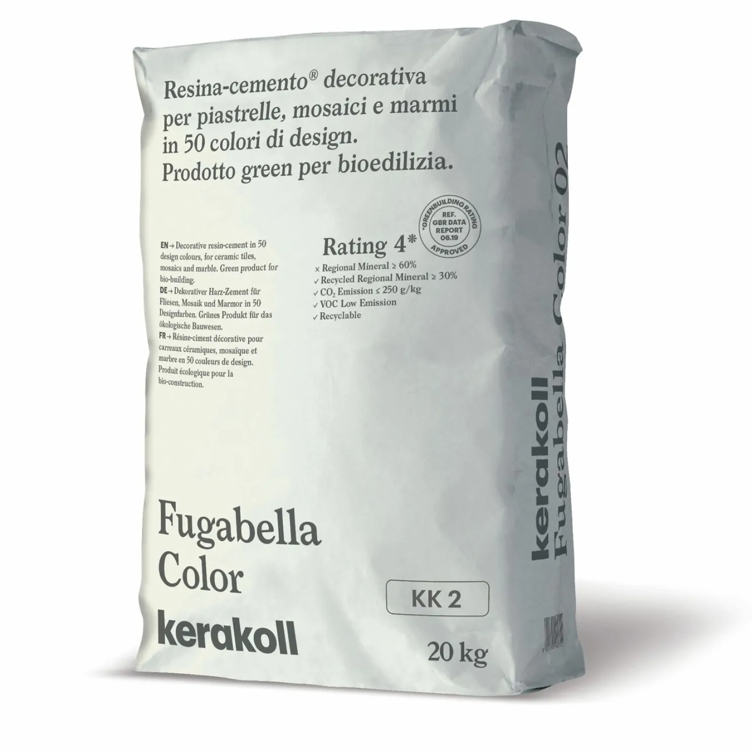 Saumauslaasti Kerakoll Fugabella Color, eri vaihtoehtoja