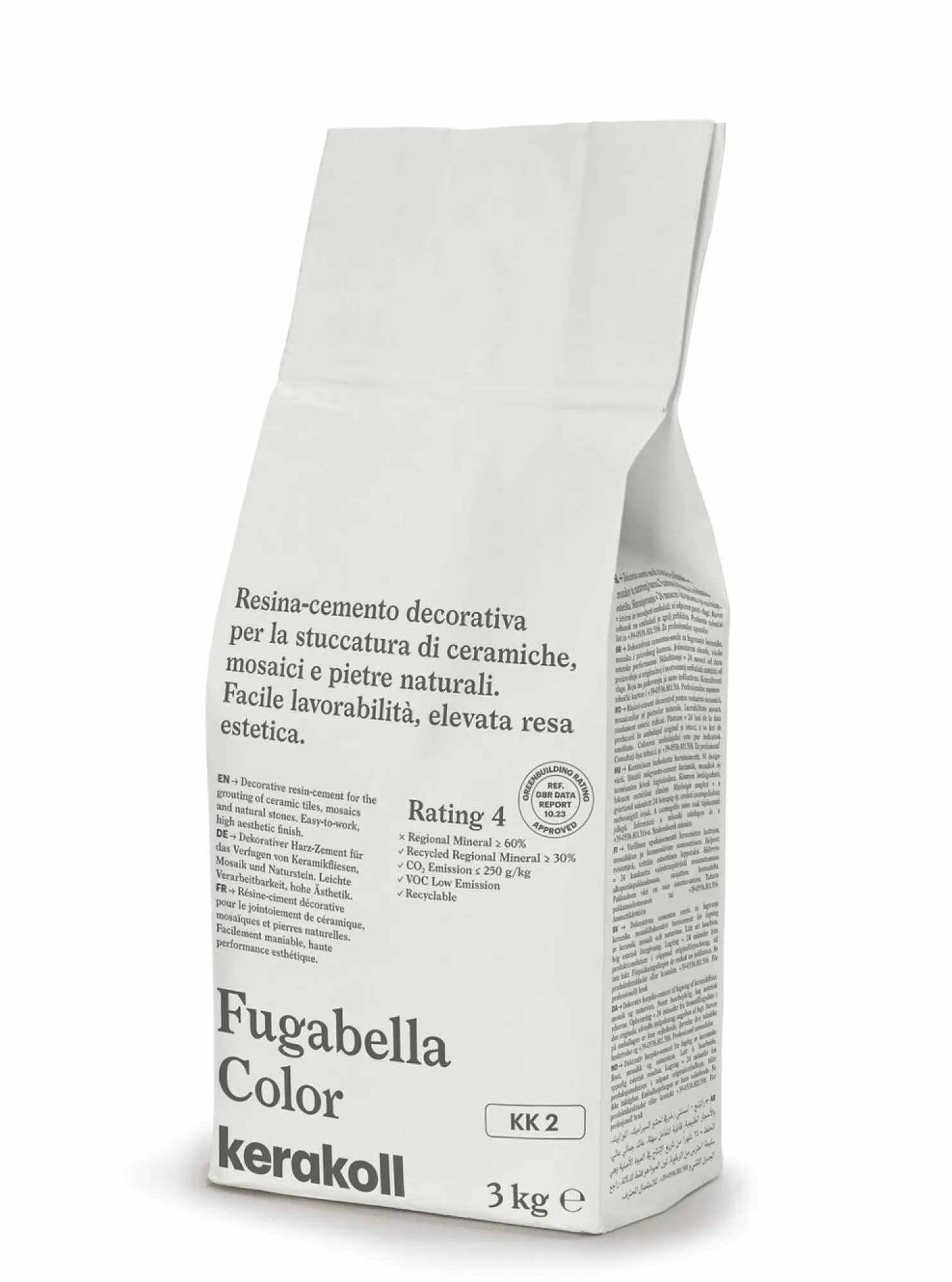 Saumauslaasti Kerakoll Fugabella Color, eri vaihtoehtoja