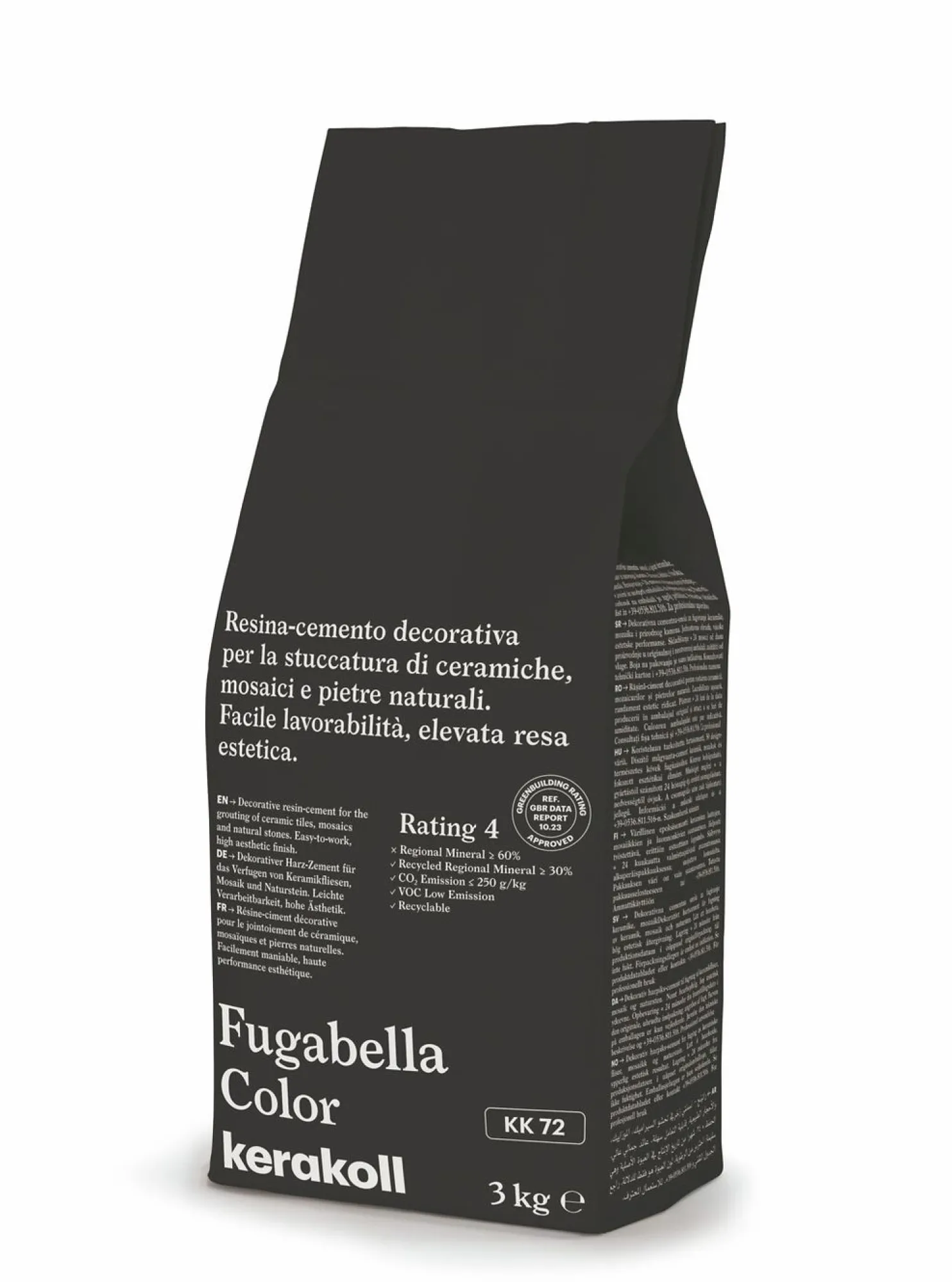 Saumauslaasti Kerakoll Fugabella Color, eri vaihtoehtoja